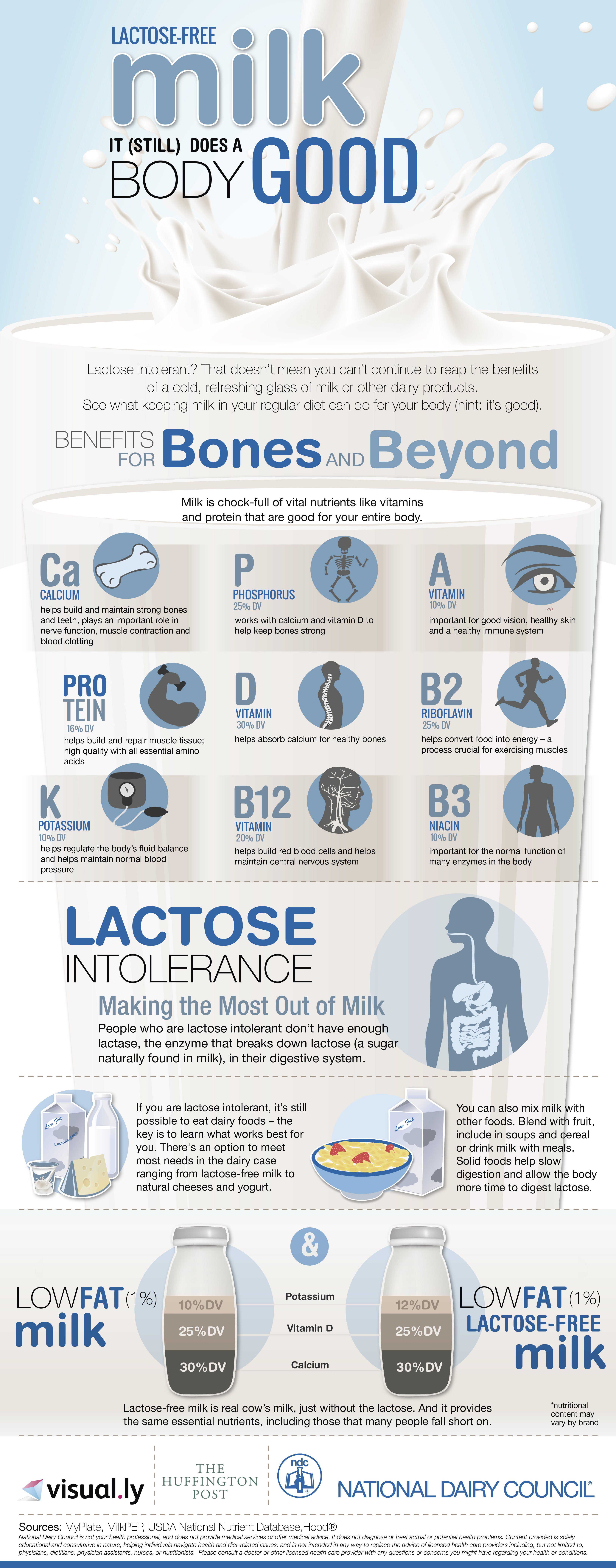 Infografías - ¿Intolerante a la lactosa? Descubre los beneficios de la leche sin lactosa Infografías - ¿Intolerante a la lactosa? Descubre los beneficios de la leche sin lactosa