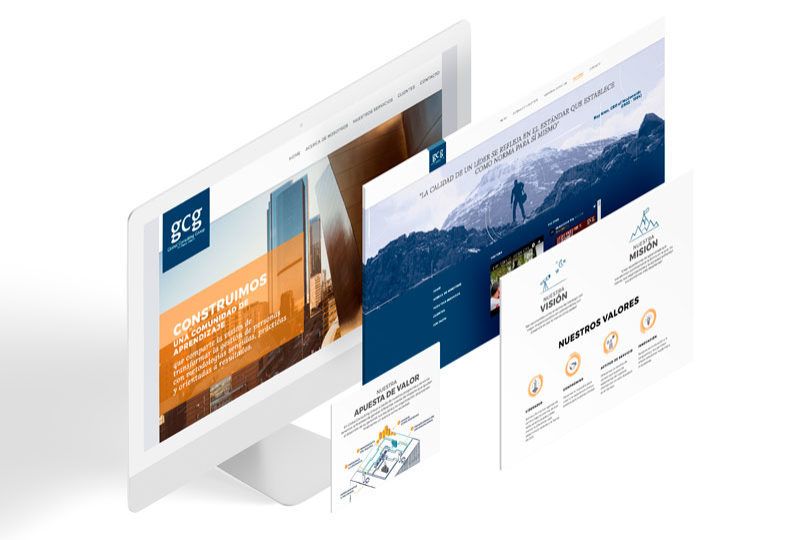 Desarrollo y diseño web B2B Visual Information